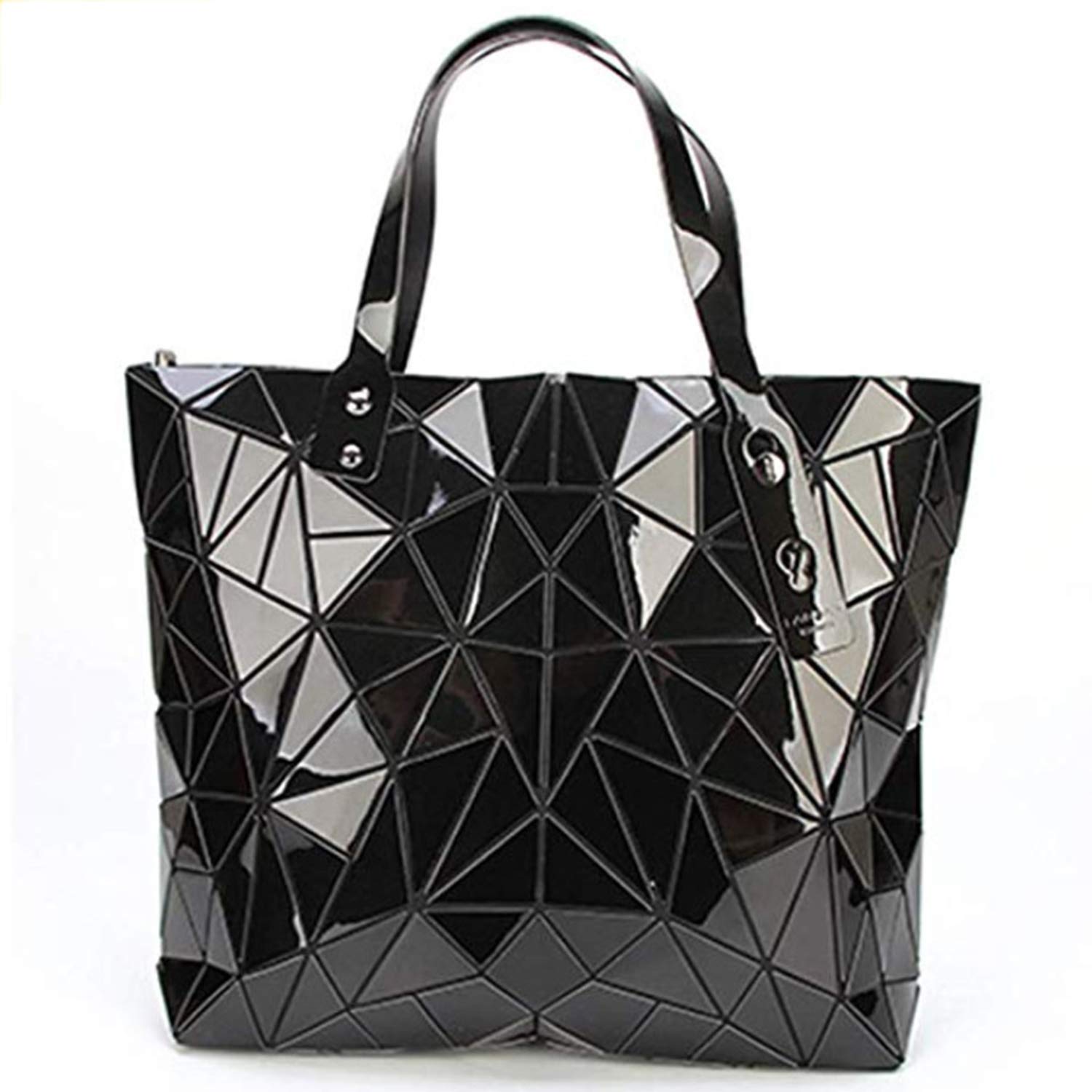 TASLAR Geometric Luminous Crossbody Bag Women Tote Bag Holographic Purses and Flash Reflective Shoulder Clutch Bag for Girls, Women 4