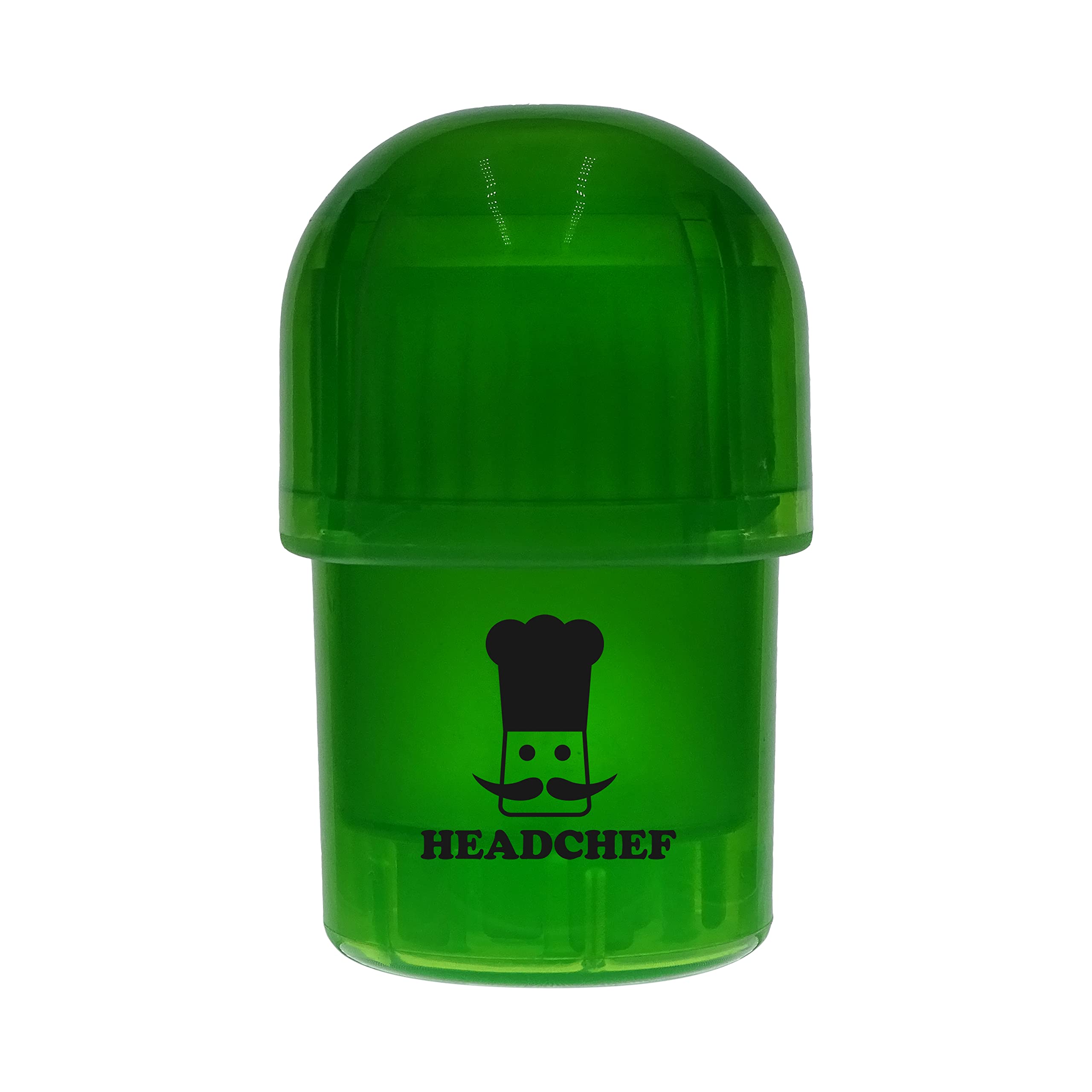 Headchef Green Plastic Pod Herb Storage & Grinder Combi,