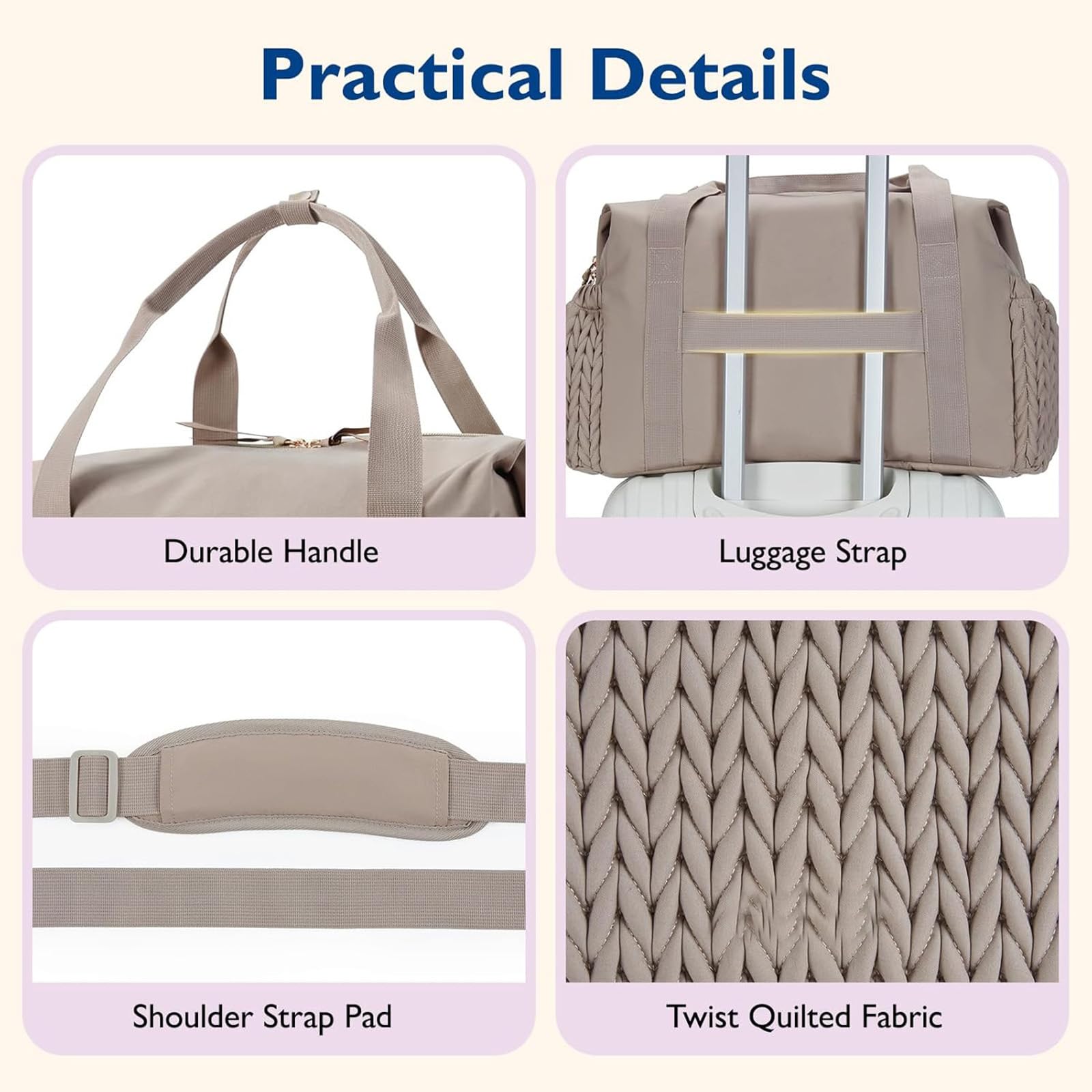 Sac à langer personnalisé de grande capacité pour maman, organisateur pour couches de bébé, sac à suspendre pour poussette, pour femmes enceintes, mode (noir)