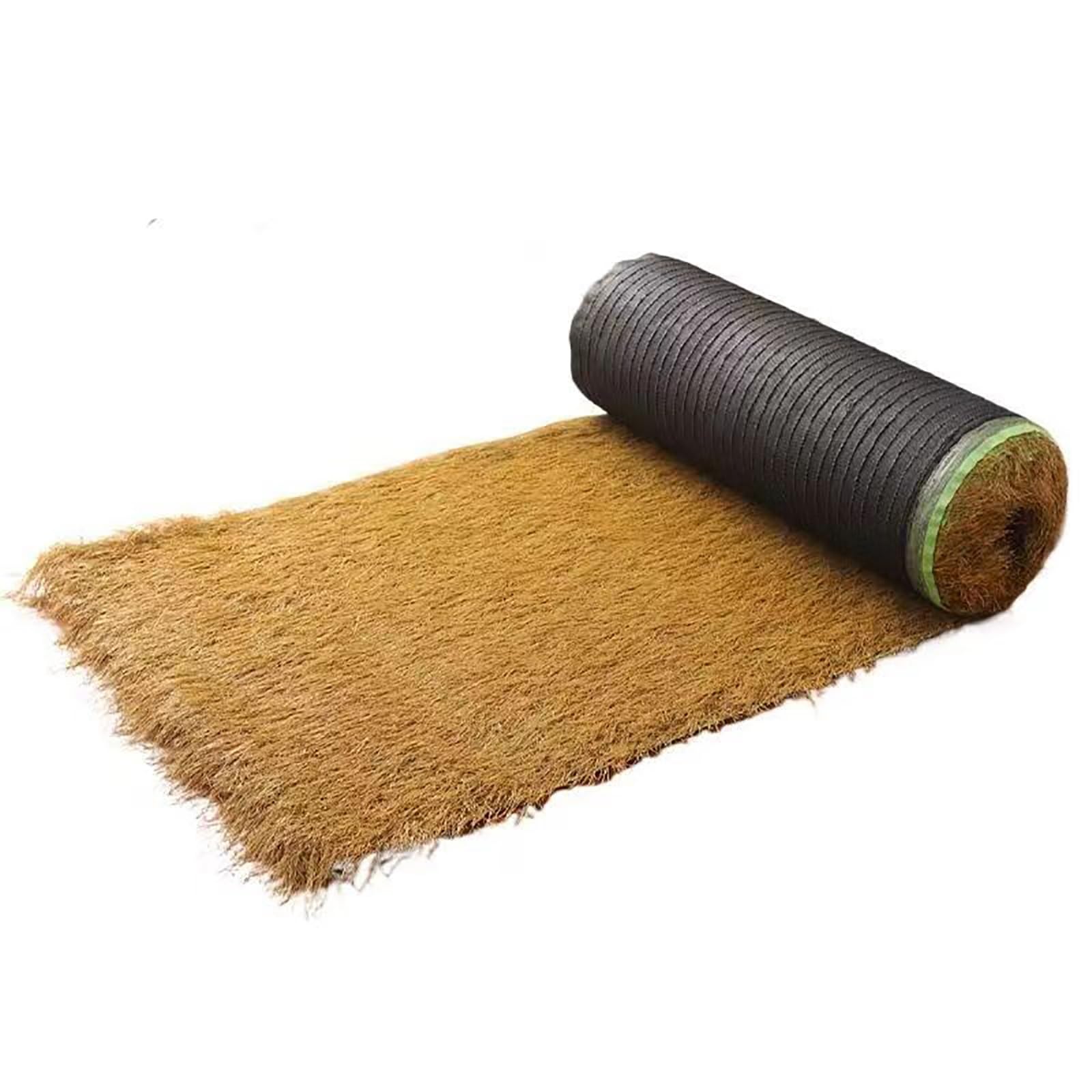 Rollo De Paja Artificial, Techo De Paja Sintética, Paja Retardante Simulada, Rollos De Paja De Simulación, Paja Falsa para Jardín Patio Valla Cubiertas Terraza(1x8m(39.4x315in))