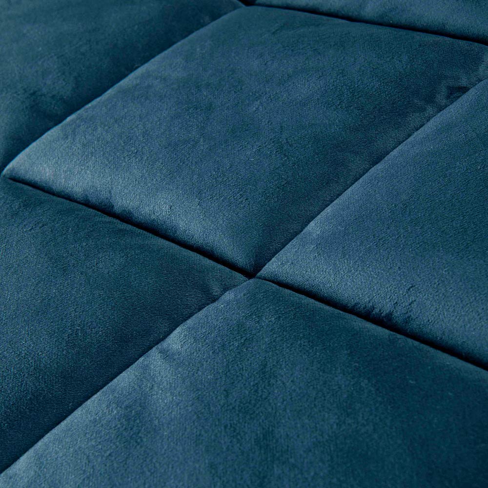 EVERGREENWEB - Pouf Letto Singolo con Materasso Water Foam alto 10 cm - SUITE Salvaspazio Pieghevole per Camera Cameretta Soggiorno, Puff Poggiapiedi Ottomano, tessuto VELLUTO color GRIGIO Sfoderabile