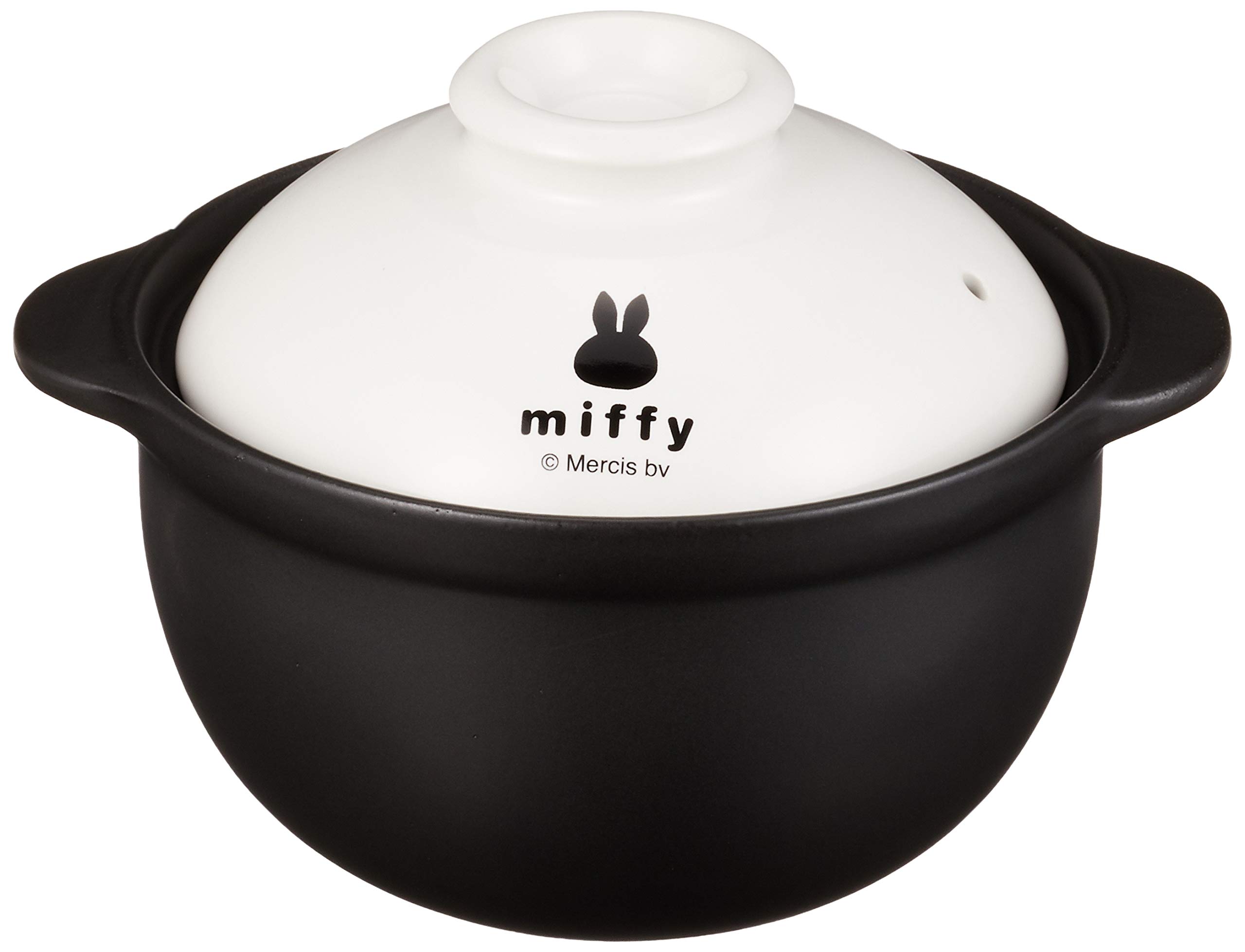 Amazon｜【ミッフィー】1人用土鍋（フェイス）☆一人用土鍋シリーズ