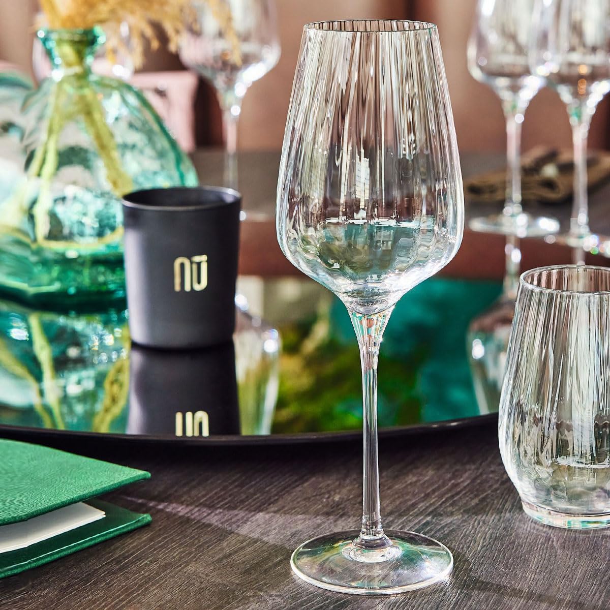 Chef&Sommelier, Weingläser, Symétrie, 58 cl, 6er Set | Ultrafestes Krysta-Kristallglas, Weinkelche mit Stiel für die Verkostung, spülmaschinenfest, dauerhafter Glanz