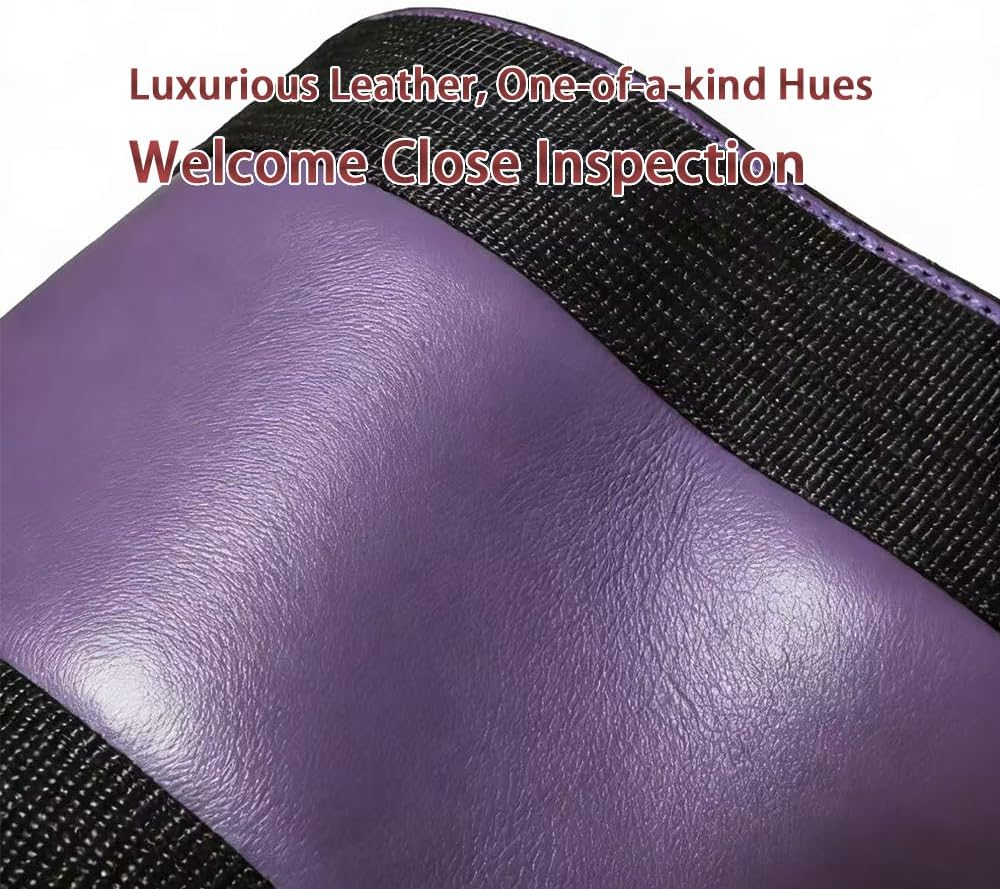Adjustable Nylon Soft Rope Sex Swing Handcuffs Extra Wide seat Cushion 300lbs Weight Capacity Suitable for Every Door Purple.