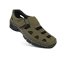 Degarro Men’s Suede Leather Sandals – Lightweight, Durable, and Comfortable Casual Sandals for Everyday Wear, Travel, and Outdoor Adventures (Olive Green, UK Footwear Size System, Adult, Men, Numeric, Medium, 9) gallery image