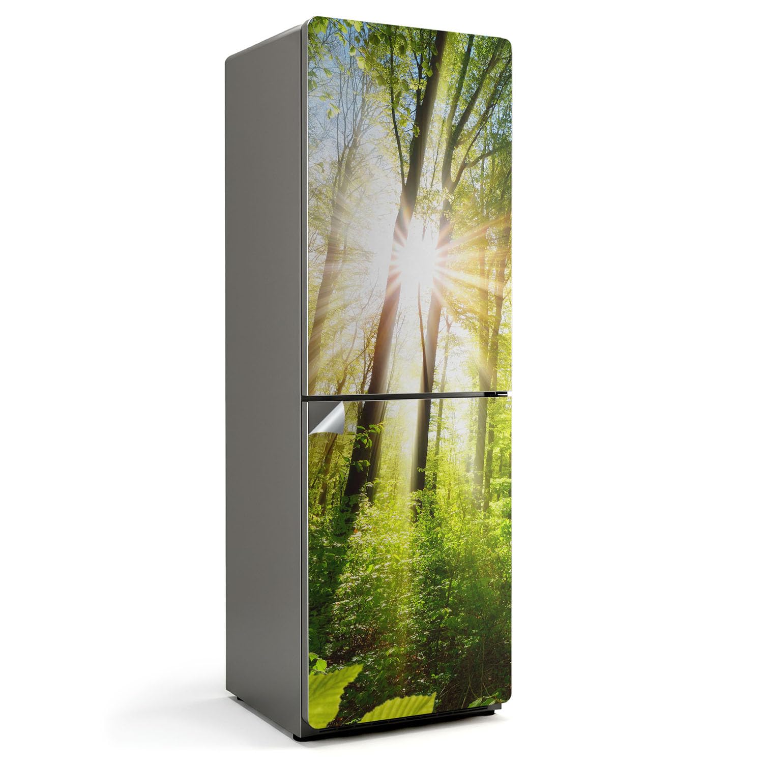 Stickers pour réfrigérateur 60x180 cm déco cuisine rayons de soleil