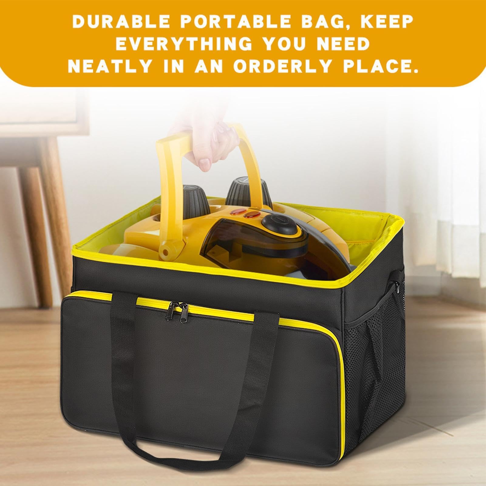 Bolsa Para Limpiador A Vapor Almacenamiento con Compartimentos de Máquina | Porta Limpiador a Vapor de Cocina Para Industria Comercio Hogar Cocina Restaurante Baño Patio Jardín