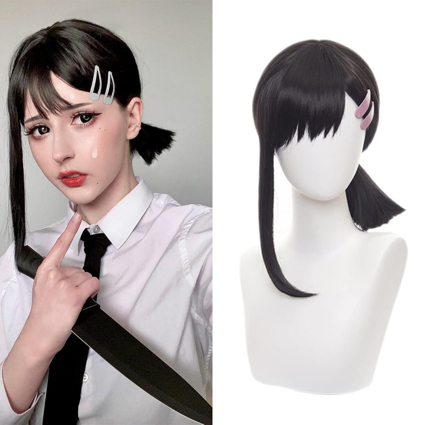 Aadesso Anime Higashiyama Kobeni Cosplay Wig with wig Cap