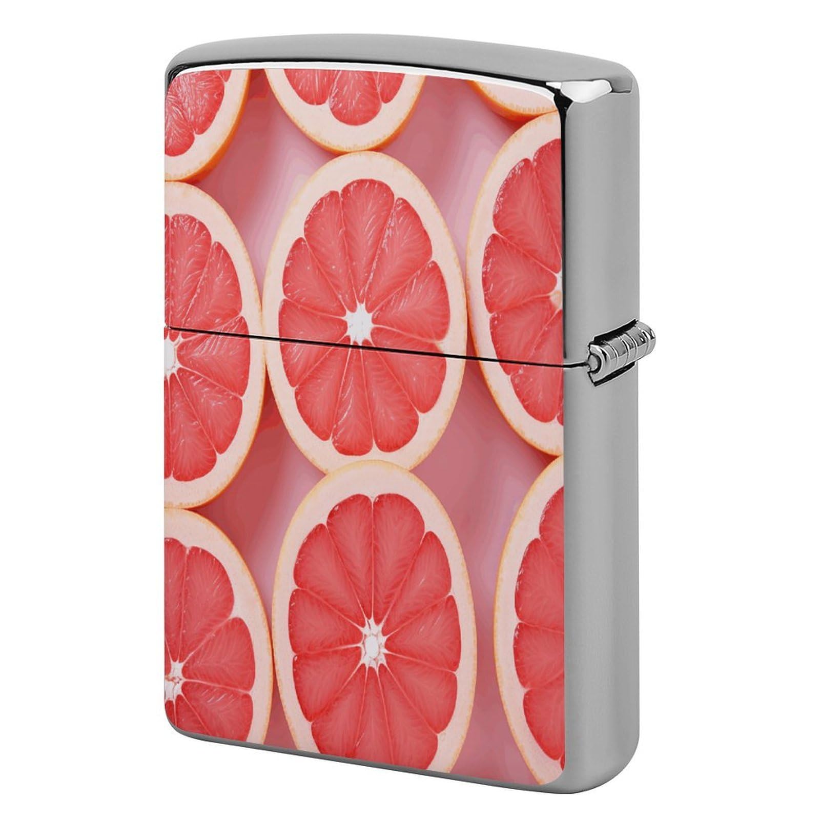 Fekiloot Style Grapefruit Half Slice Lighter Case Cover Lighter Holder