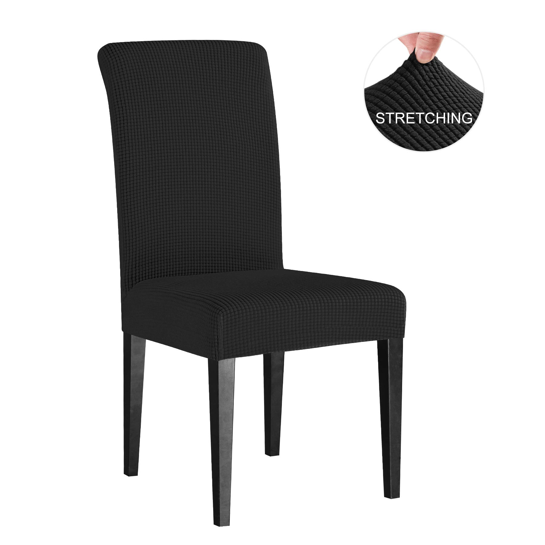 Black Dining Chair Covers All Chairs