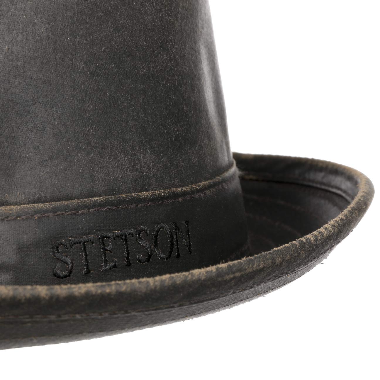 Stetson Cappello Pork Pie Odenton da Donna/Uomo - Porkpie in Cotone - Fedora Impermeabile e con Protezione dal Sole - Estate/Inverno -