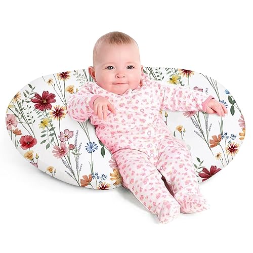 Miniatura 9 de Little Grape Land Almohada de lactancia, almohada de lactancia materna para mamá, almohada de espuma viscoelástica triturada para lactancia, mejor