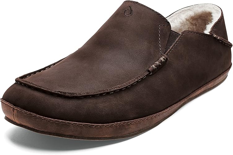 olukai mens slippers size 12