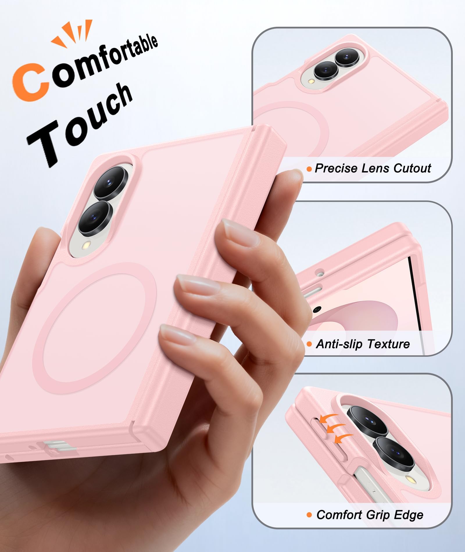 FNTCASE Custodia per Galaxy Z Fold 8: compatibile con la protezione della