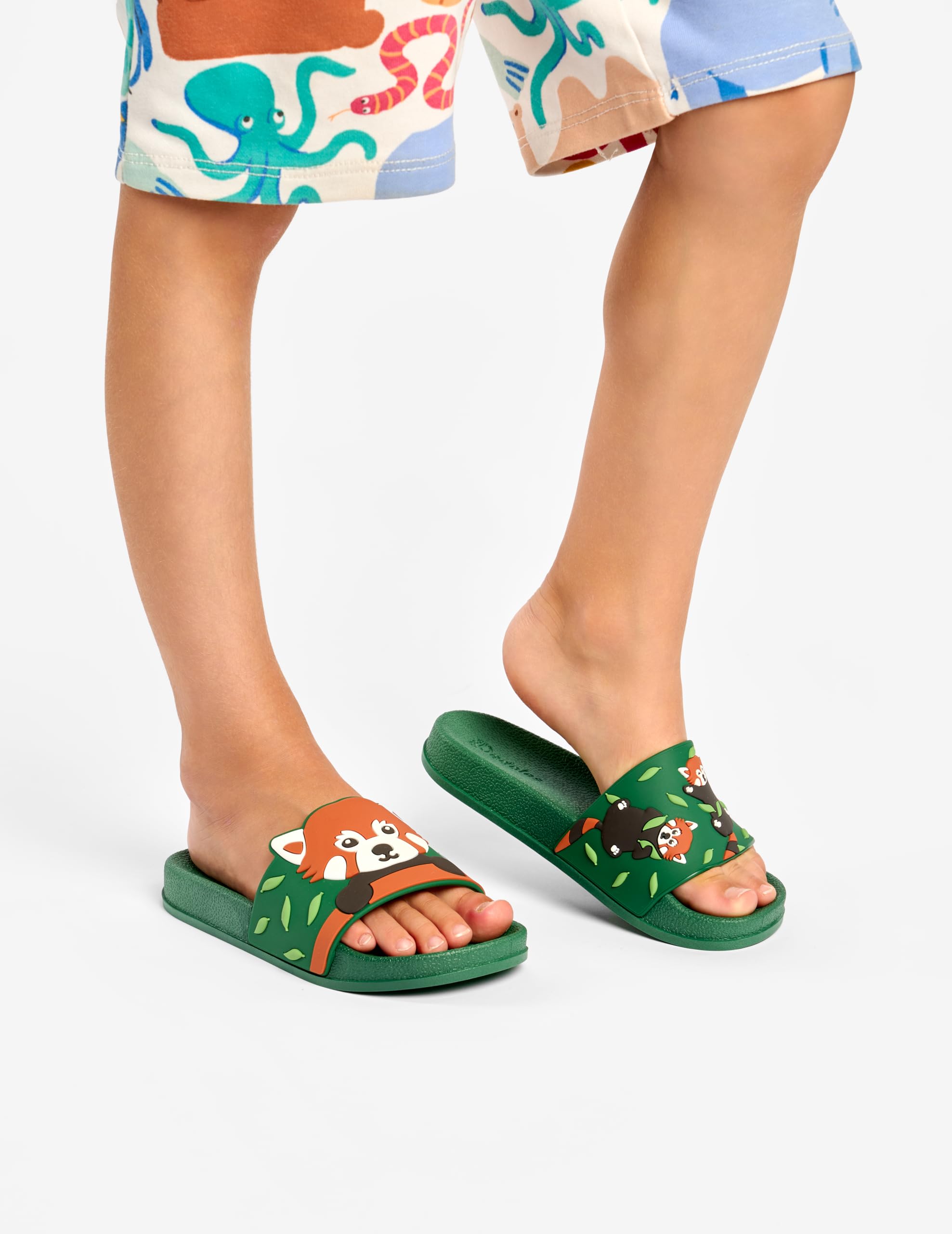 Dedoles Ciabatte & Pantofole Donna Uomo & Bambini Sandali per Spiaggia e Piscina con tanti Design Patatine Fiori Volpe Lama Nuvole Ketchup Regalo