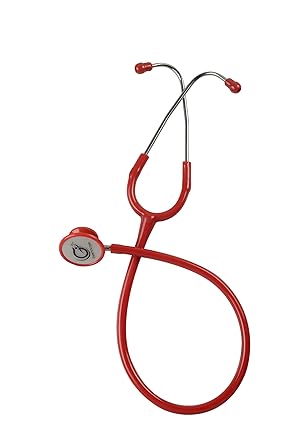Thermocare Dual Head Adult Acoustic Stethoscope (Red)