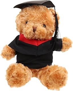 NUSITOU Dr Boneca De Urso Bonecas Infantis Em Lembrança Presentes De Pelúcia Bichos De Pelúcia Novidade Boneca De Urso Brinquedo De Formatura Presente De Formatura Chapéu De Formatura