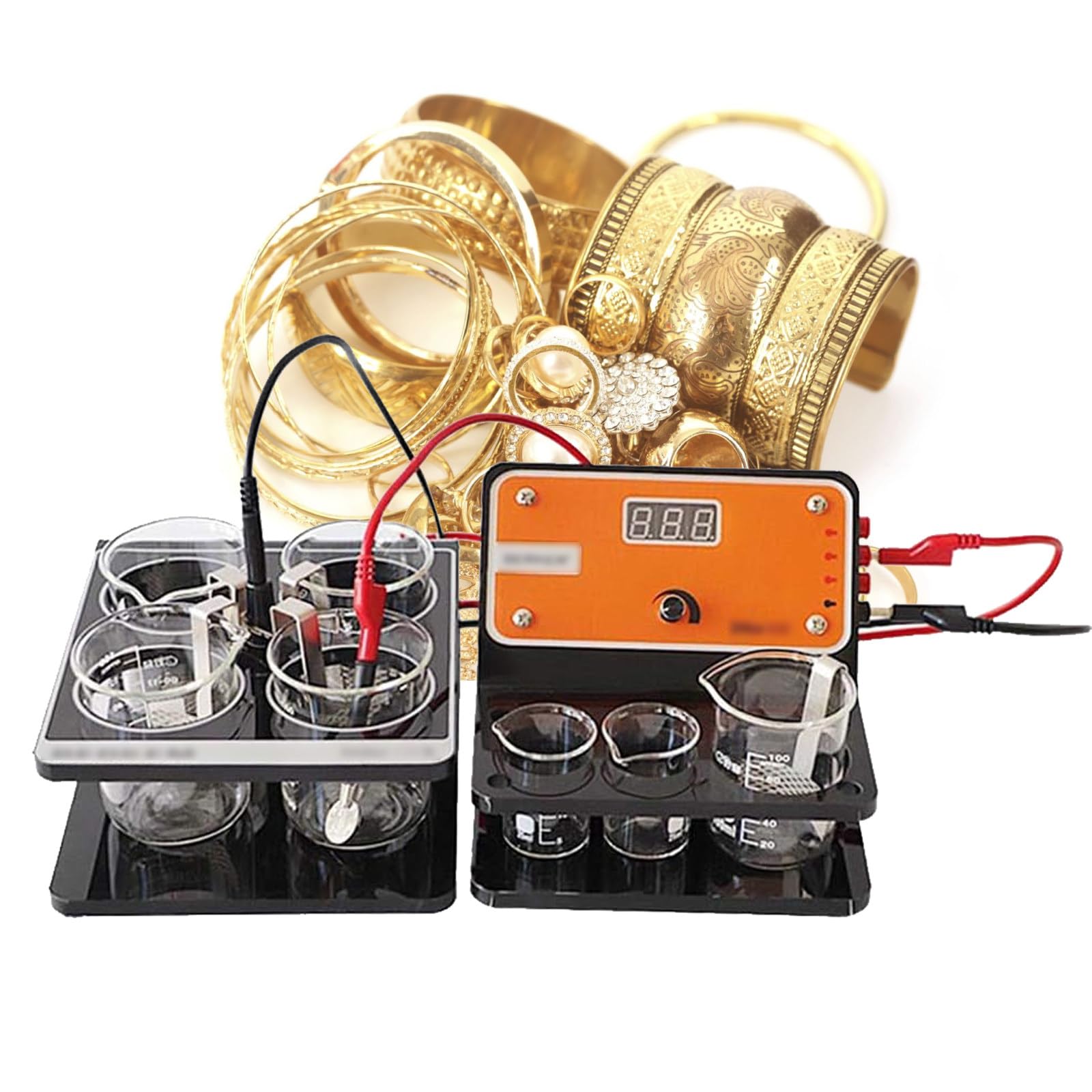 Amazon.com: Electroplating Machine With 4 Beakers, Dip Plating