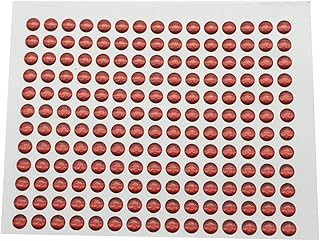Fishing Lure Eye 3D Soft Solid Red Eye Fishing Eyes Holographic Lure Eyes Making Fly Tying Fake Fish Eyes DIY Lifelike Realistic Artificial Holographic Fake Eyes All Red 6MM-310pcs