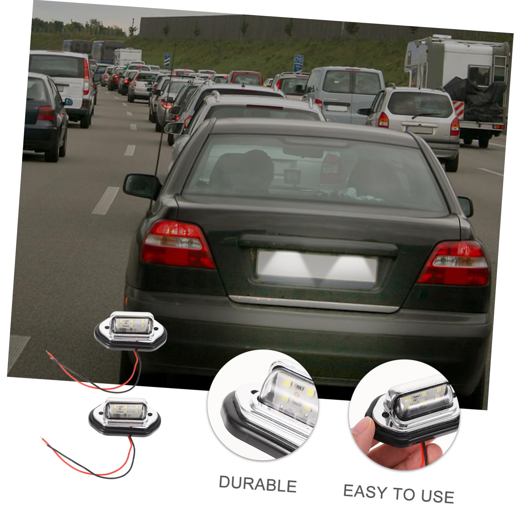 POPETPOP 2Pcs LED Navigation Lights Signal Lamps for Boats Compatibility Design Easy Installation High Visibility for Sailing