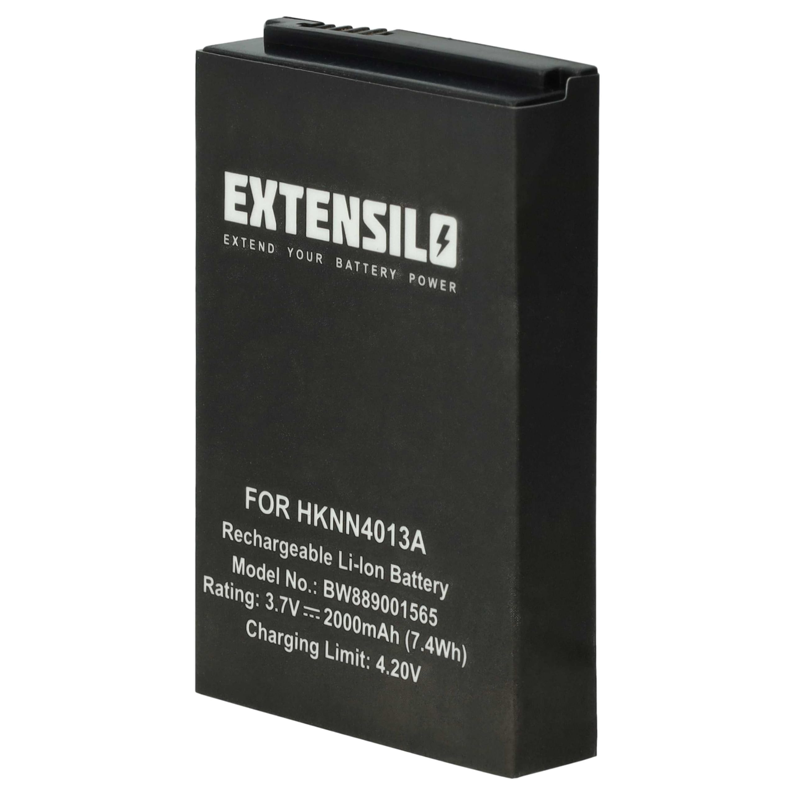 10x akumulator zamienny do Motorola PMNN4468A, PMNN4468B, PMNN4578A, PMNN4468B do krótkofalówki, Walkie Talkie (2000 mAh, 3,7 V, litowo-polimerowy)