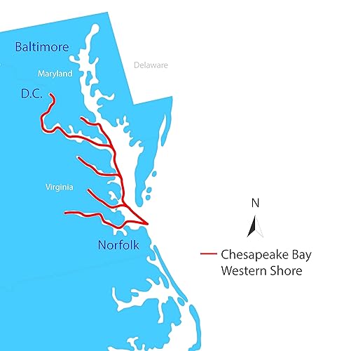Miniatura 2 de The Boat Galley Guía de cruising de la bahía de Chesapeake (Western Shore Norfolk a Bay Bridge)      Encuadernación en espiral