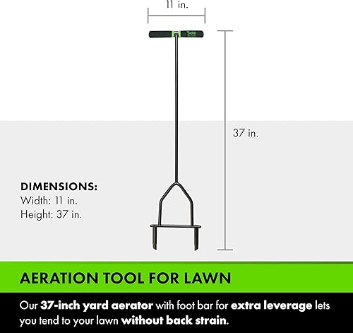Vista 3 de Aireador que extrae cilindros de tierra Yard Butler, Gris