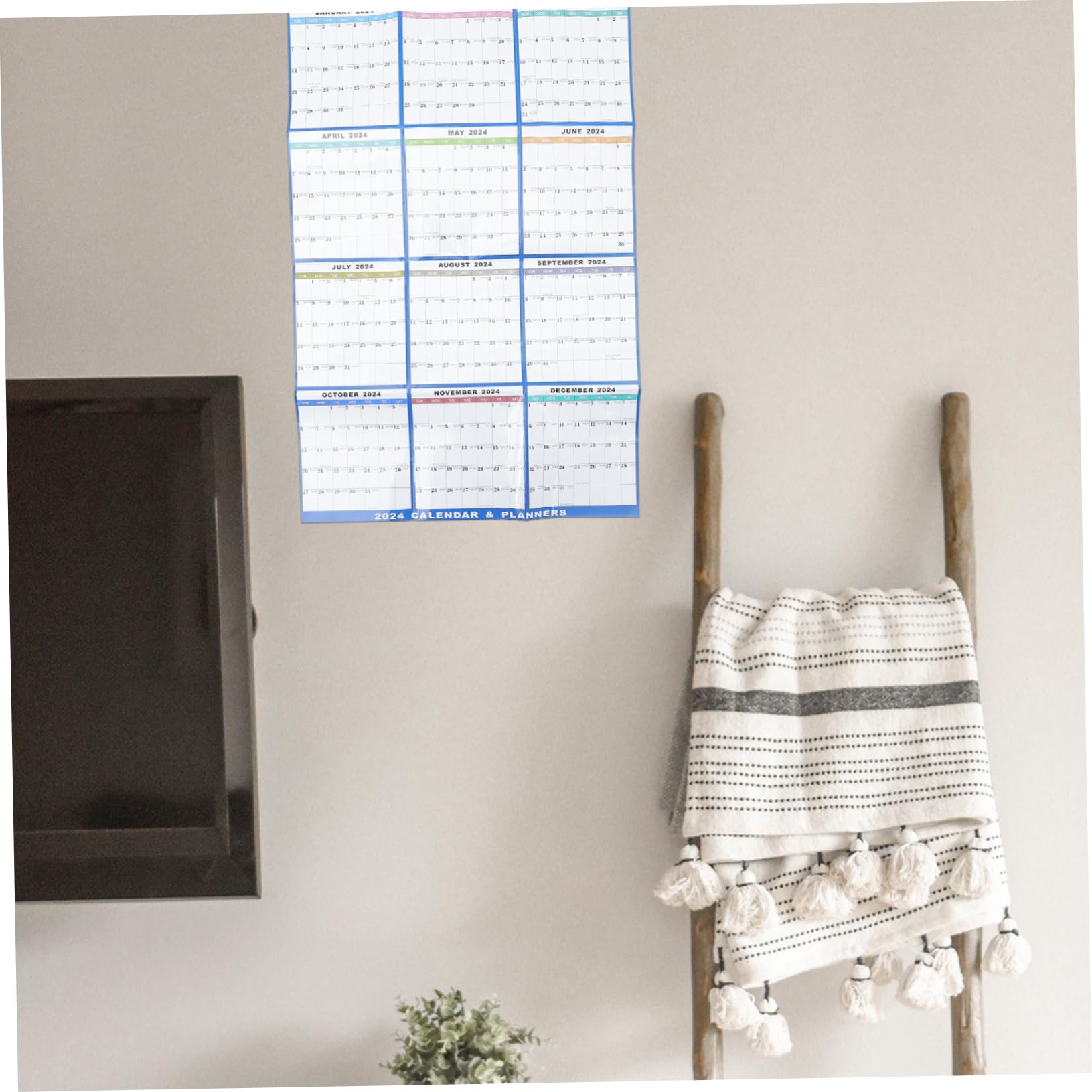 VILLCASE 5sets Cancellabile Planner Mensile Per Organizzazione Casa Pianificare Appuntamenti e