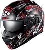OGK KABUTO Motorcycle Helmet Full Face KAMUI3 ESTELA Black Red Size: XL