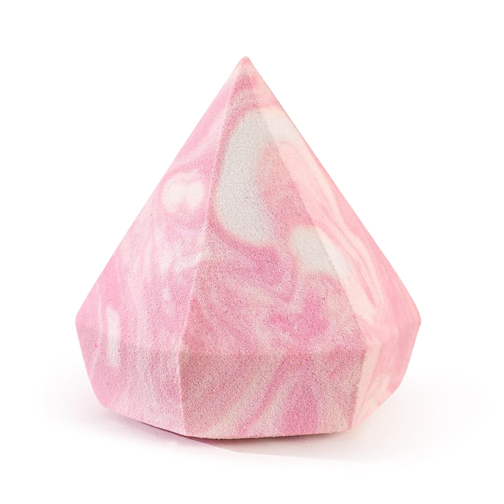 Sonnorel spugna trucco, rombia multicolore miscela spugna di bellezza fondotinta spugna trucco, liquido, crema e polvere impeccabile (sabbia di soia rossa)