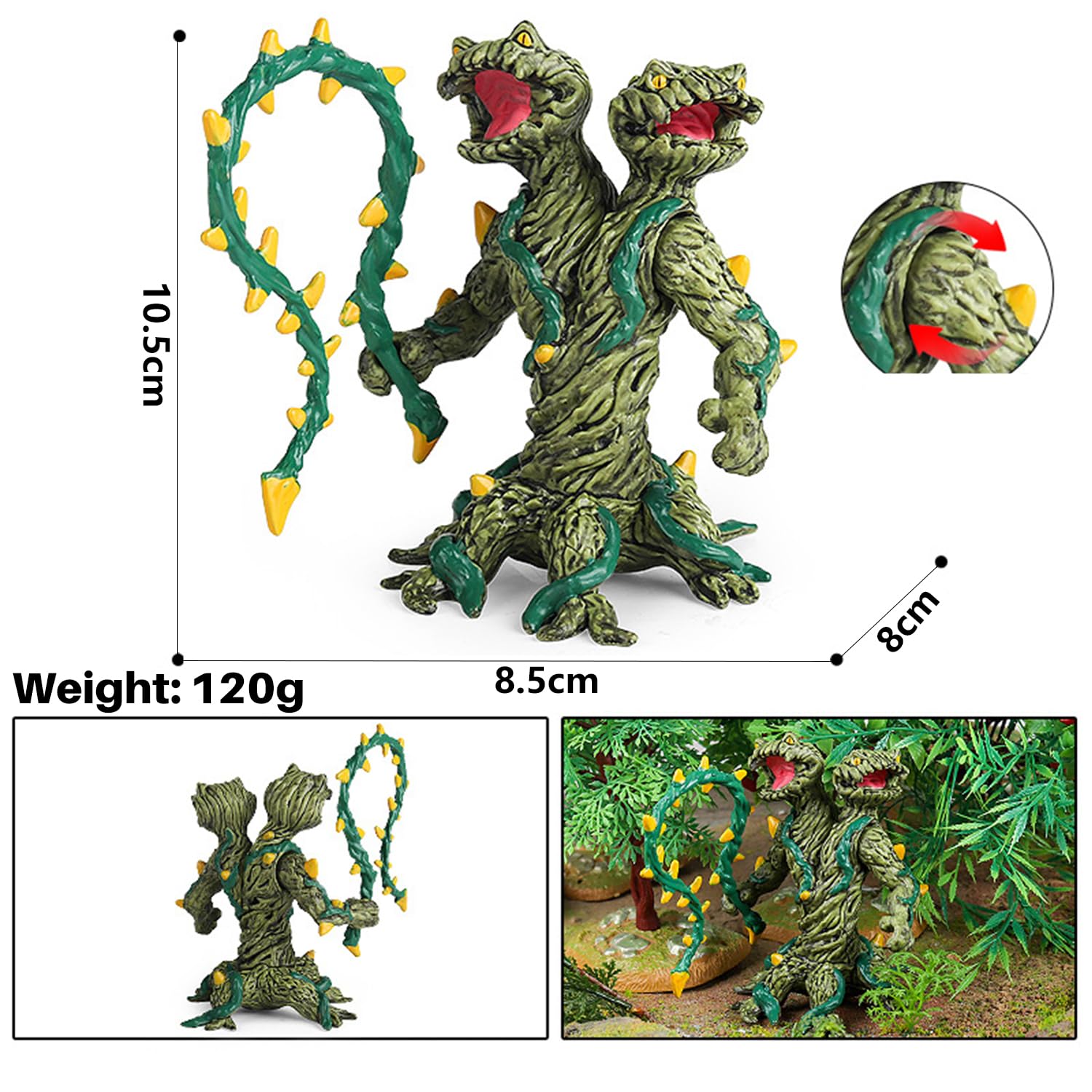 Doyomtoy Gorilla Monster Toys, Children's Fantasy Biology Toys, Jungle Animal Models, Creative Games - Image 2