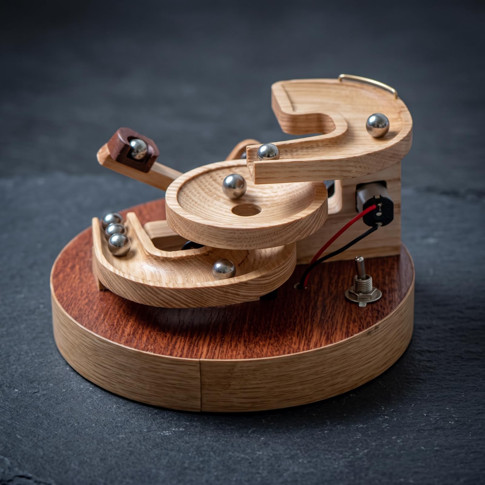 Macchina per Biglie in Legno Sensoriale