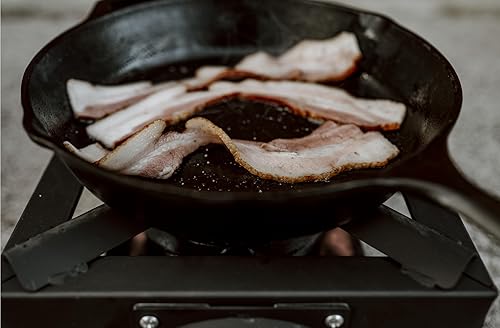 Miniatura 6 de GasOne Quemador de propano individual  Quemadores de propano para cocinar al aire libre con escudo térmico y protección, manguera trenzada de acero