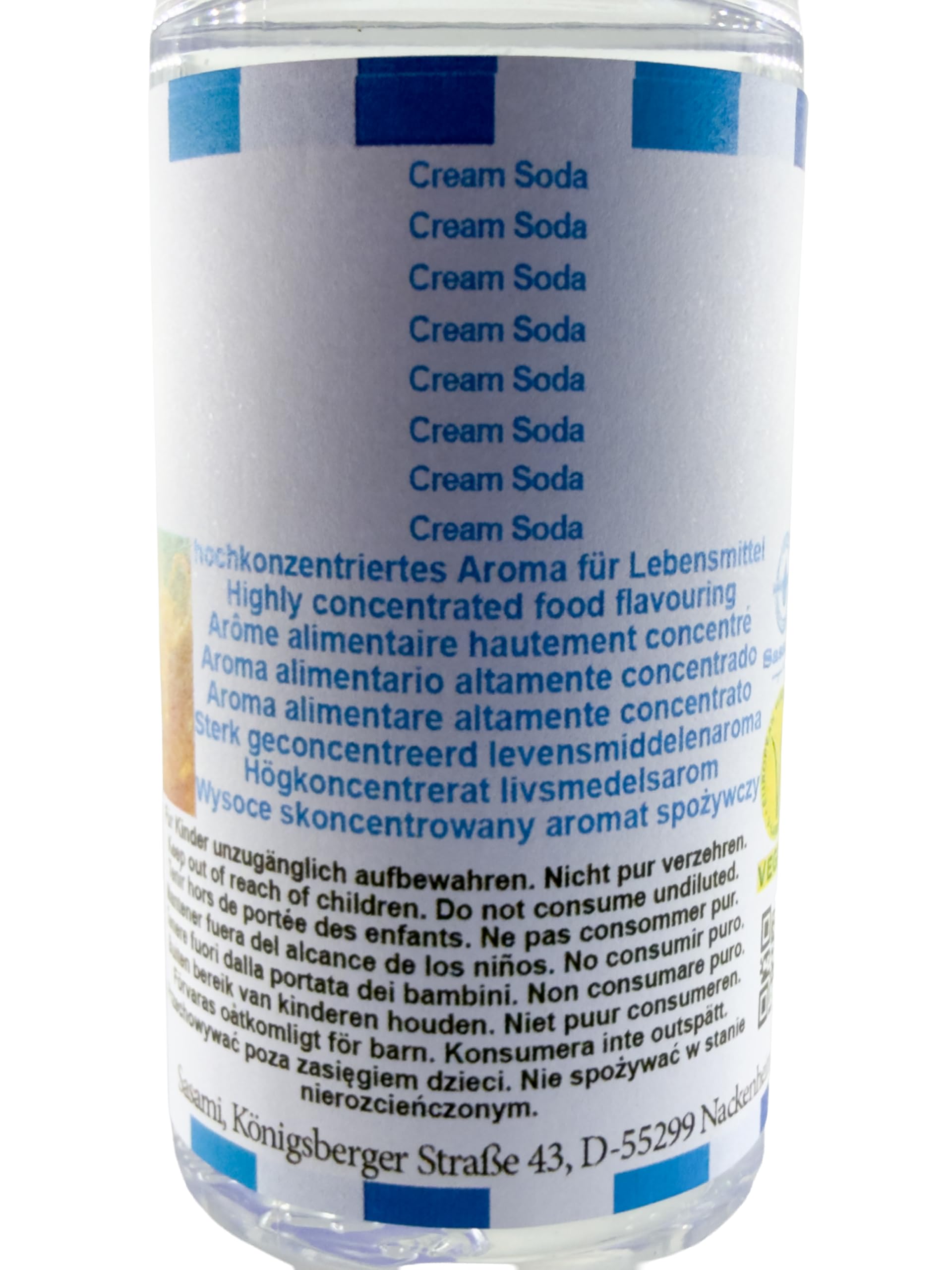 Cream Soda Flavor Concentrate - Vegan - Sasami - 10ml — view 6