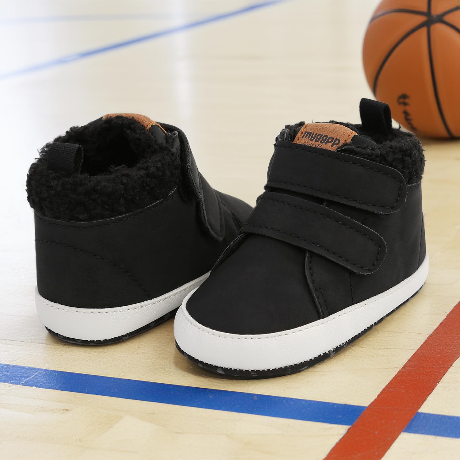 Zapatillas unisex con suela suave para bebés de 3 a 18 meses