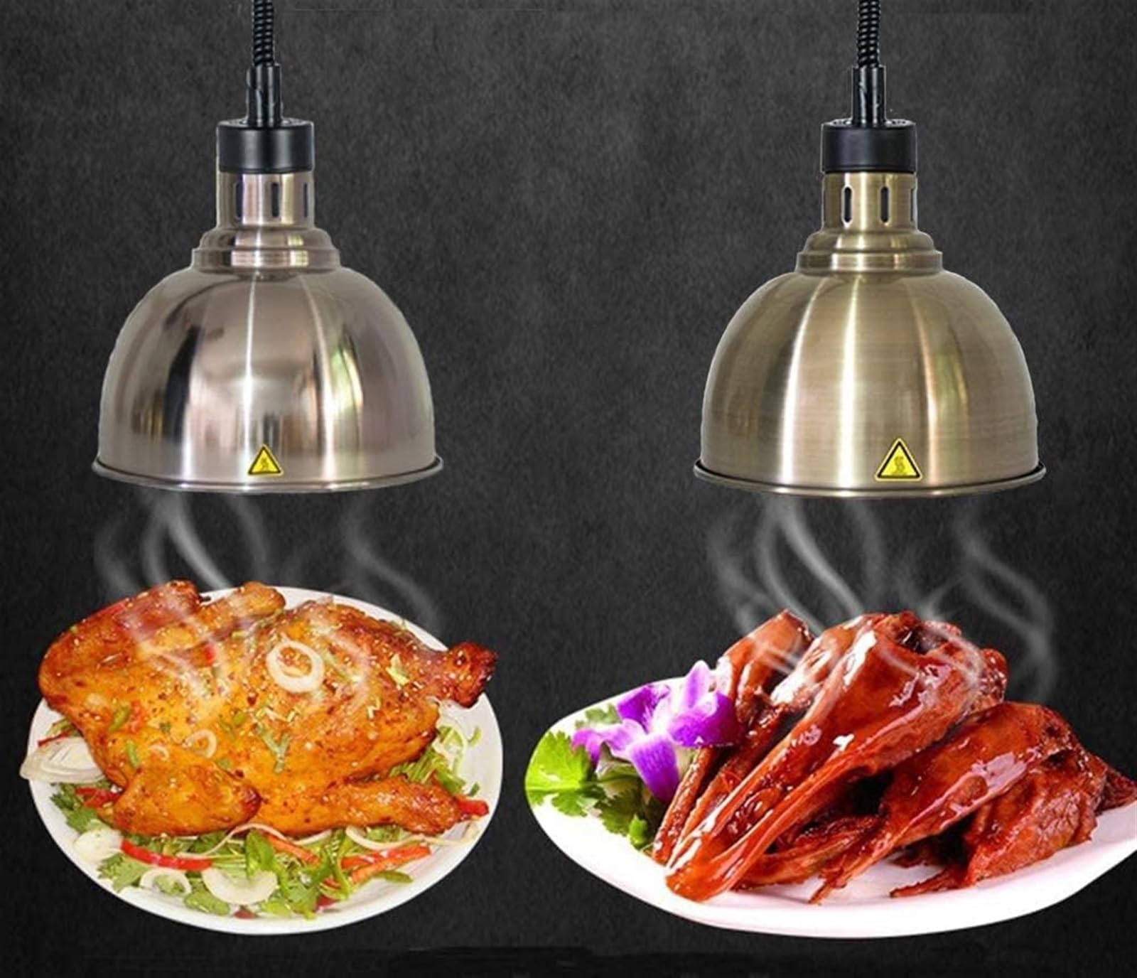 Lámpara calentadora de alimentos Calentador de alimentos telescópico Lámpara de calor for alimentos de buffet Lámpara de calentamiento de buffet, equipo Servicio de alimentos Restaurante Equipo de coc