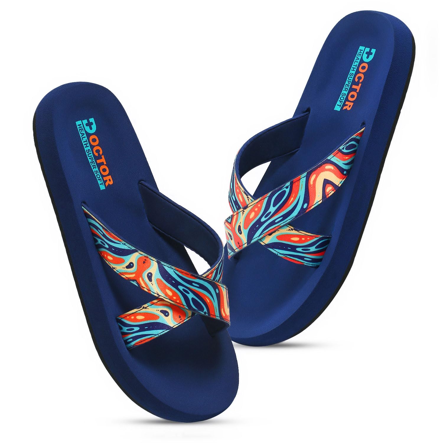 Women's Classic Ultra Soft Flip Flops with Cushion Footbed for Adult | Comfortable & Light Weight | Stylish & Anti-Skid | Waterproof & Everyday Slip-on for Ladies