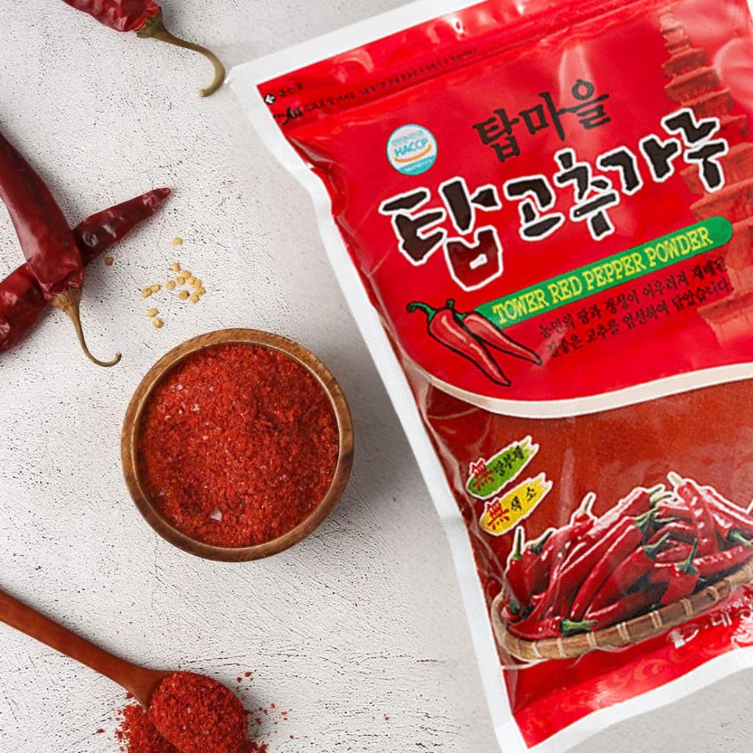 Korean Market | Gochugaru Coreano en Copos | 1kg