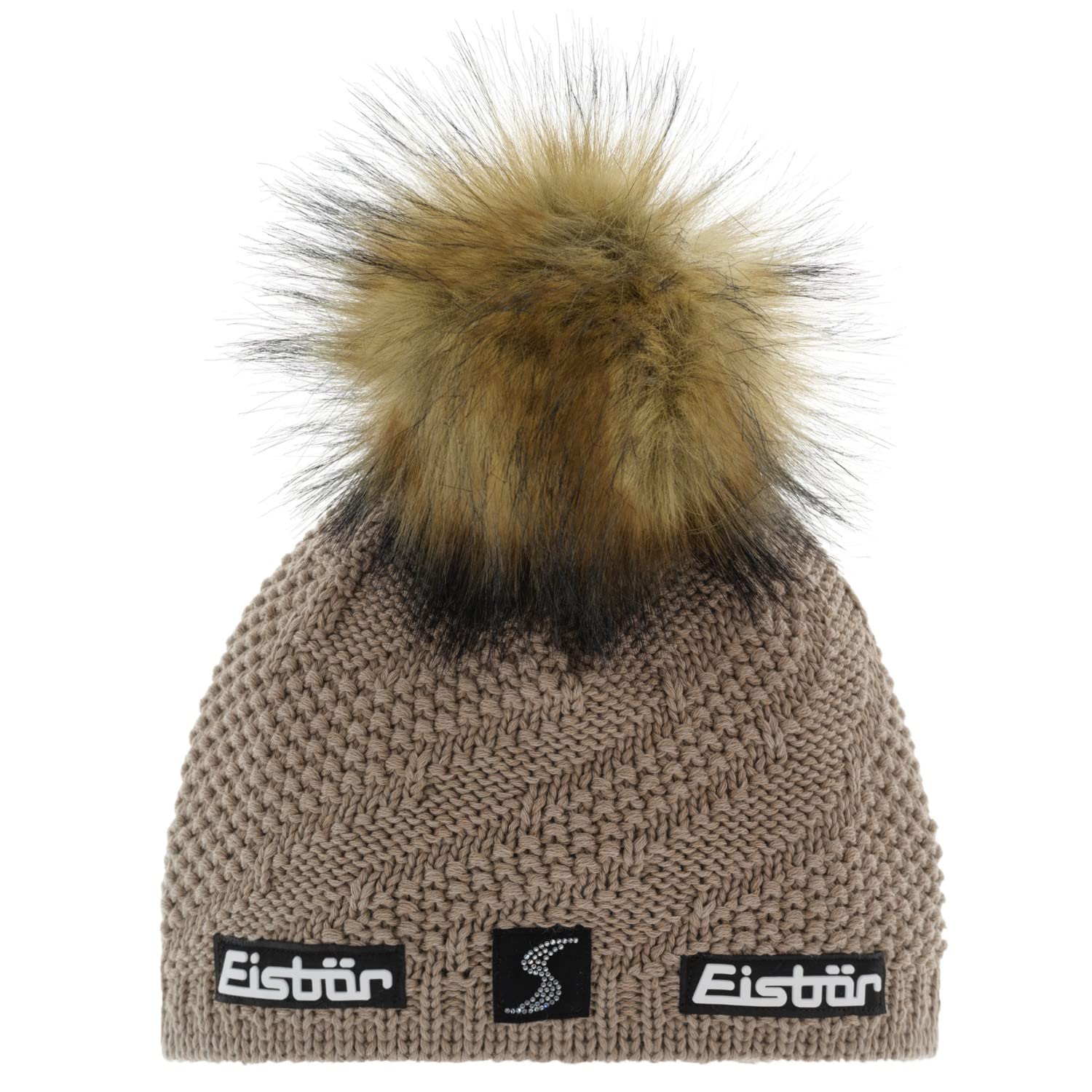 Eisbär Yva Lux Crystal Bonnet à pompon pour femme
