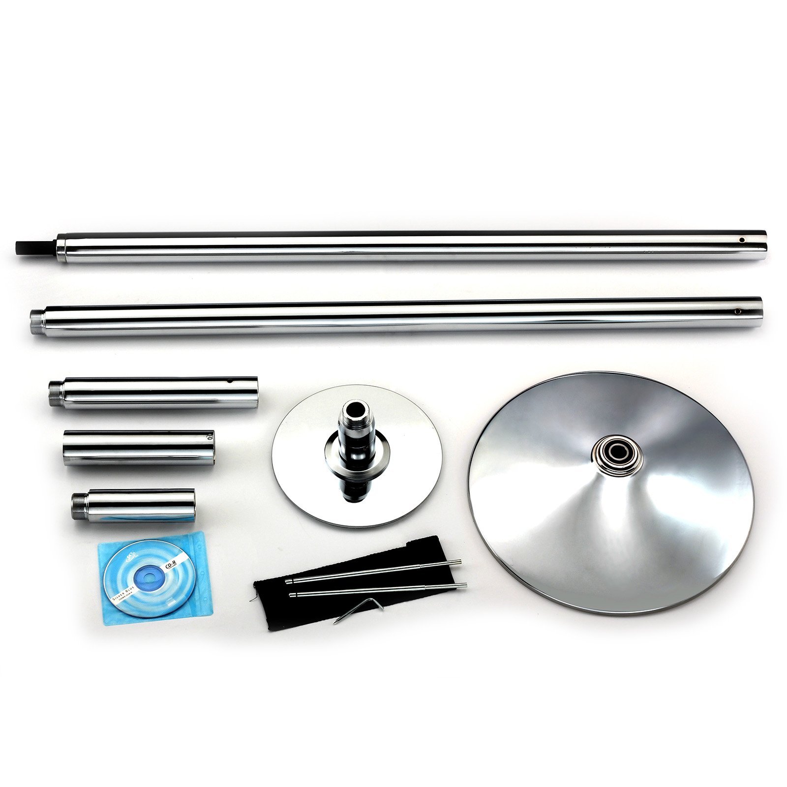 X-Dance 45mm Portable Removable Dance Pole Sport Fitness Exercise with Carry Case