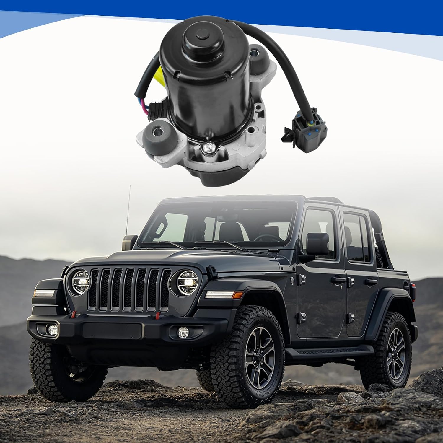 68413466AB Brake Booster Auxiliary Electric Vacuum Pump for Jeep Wrangler