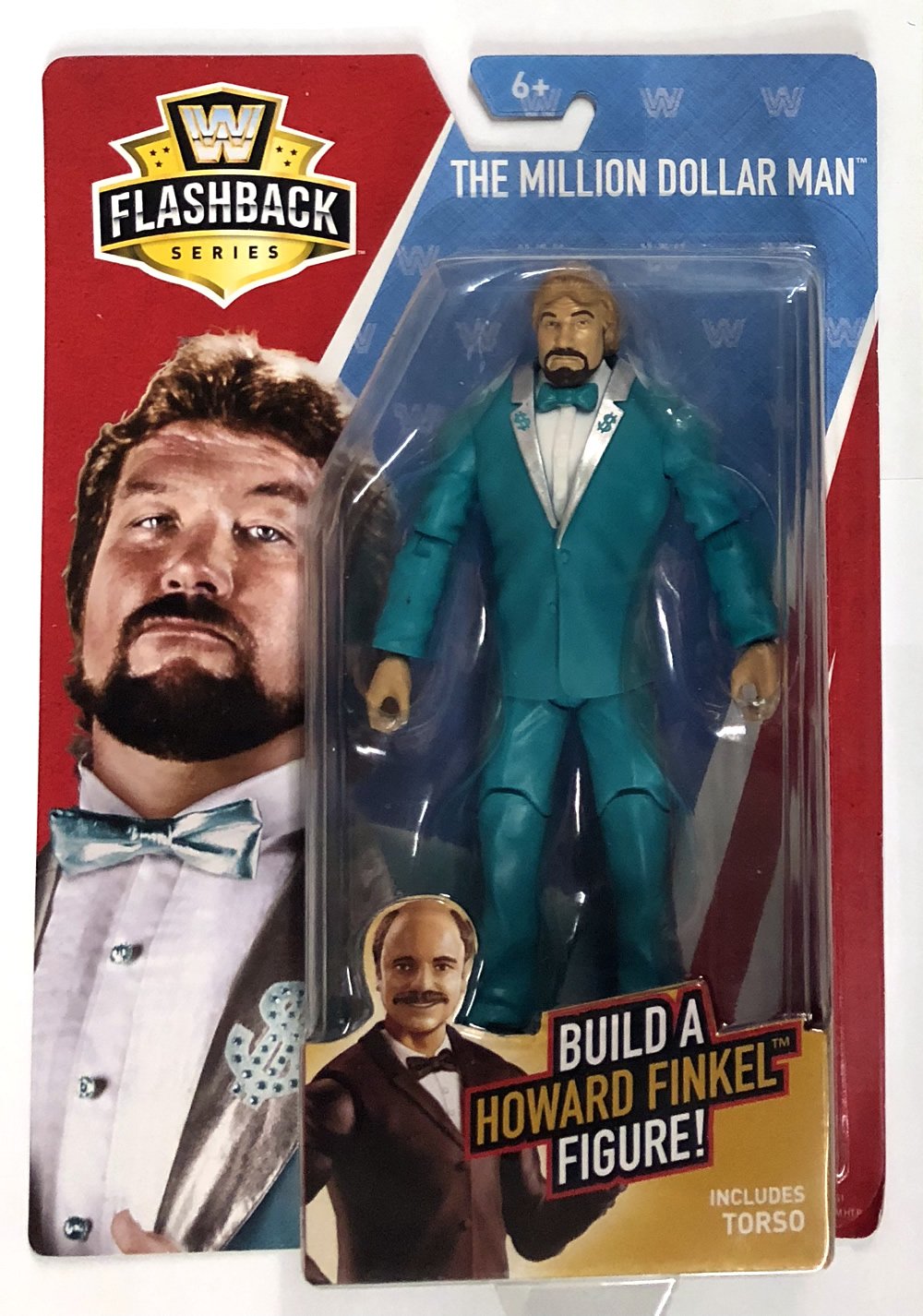Figurine WWE Flashback - The Million Dollar Man Ted DiBiase - Mattel 2017 Neuve