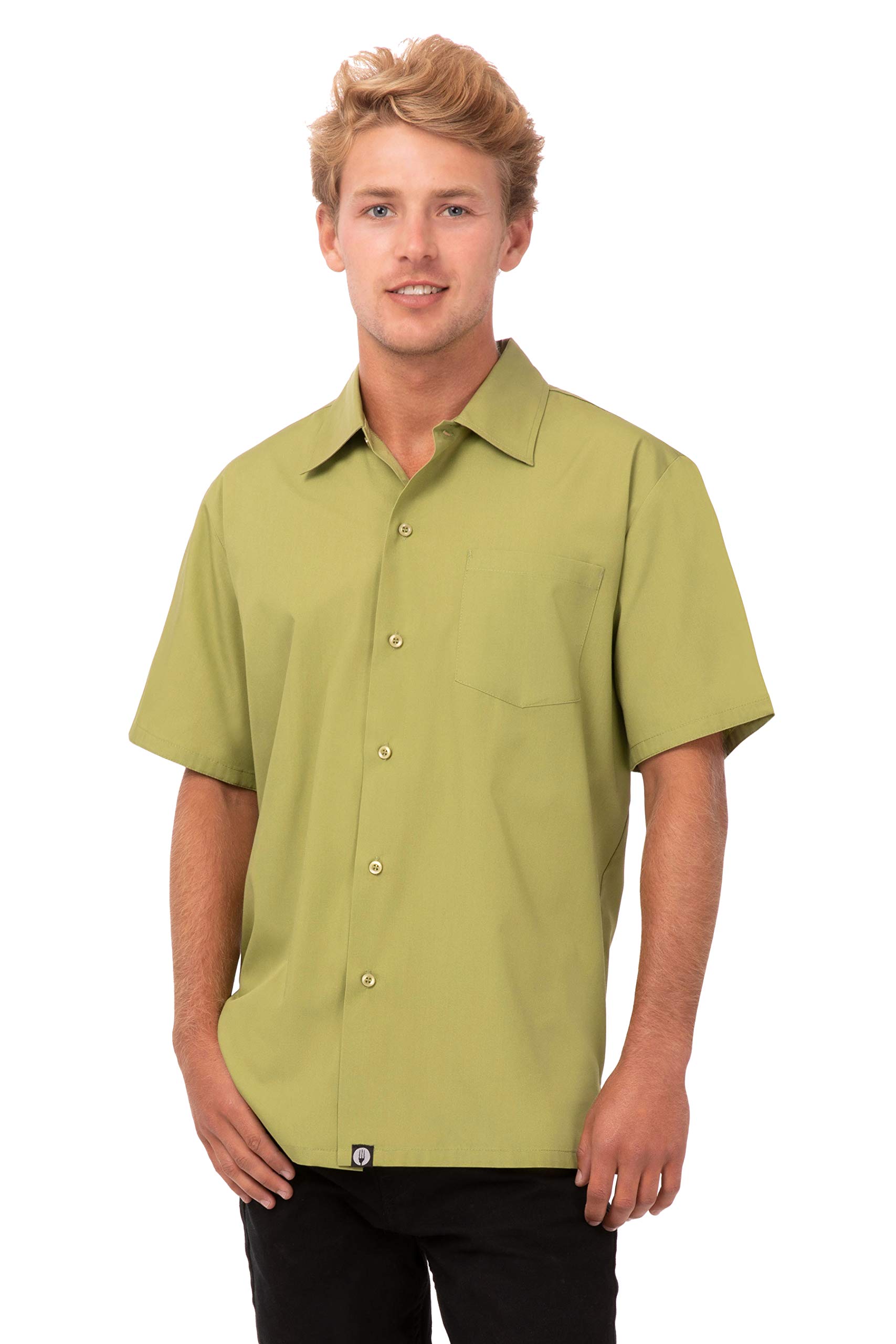 Chef WorksMen's Genova Cafe Shirt