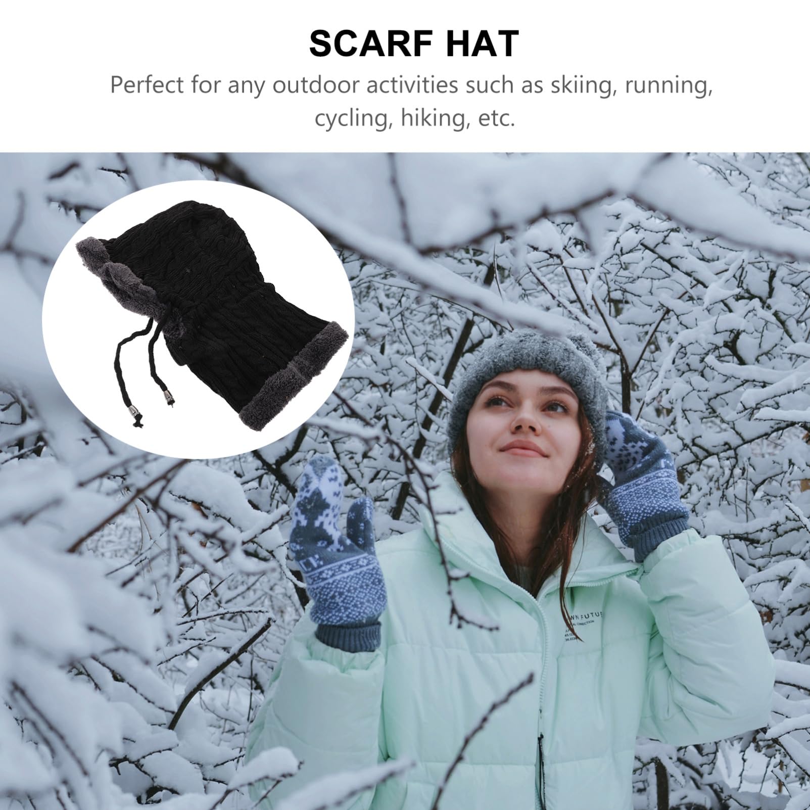 Gorro Calentador de Cuello Gorros Calientes para Hombres Sombrero de Clima Gorro para Hombre Gorra para Hombres Sombreros de Hombre Sombreros de Mujer Sombrero Senderismo Rojo
