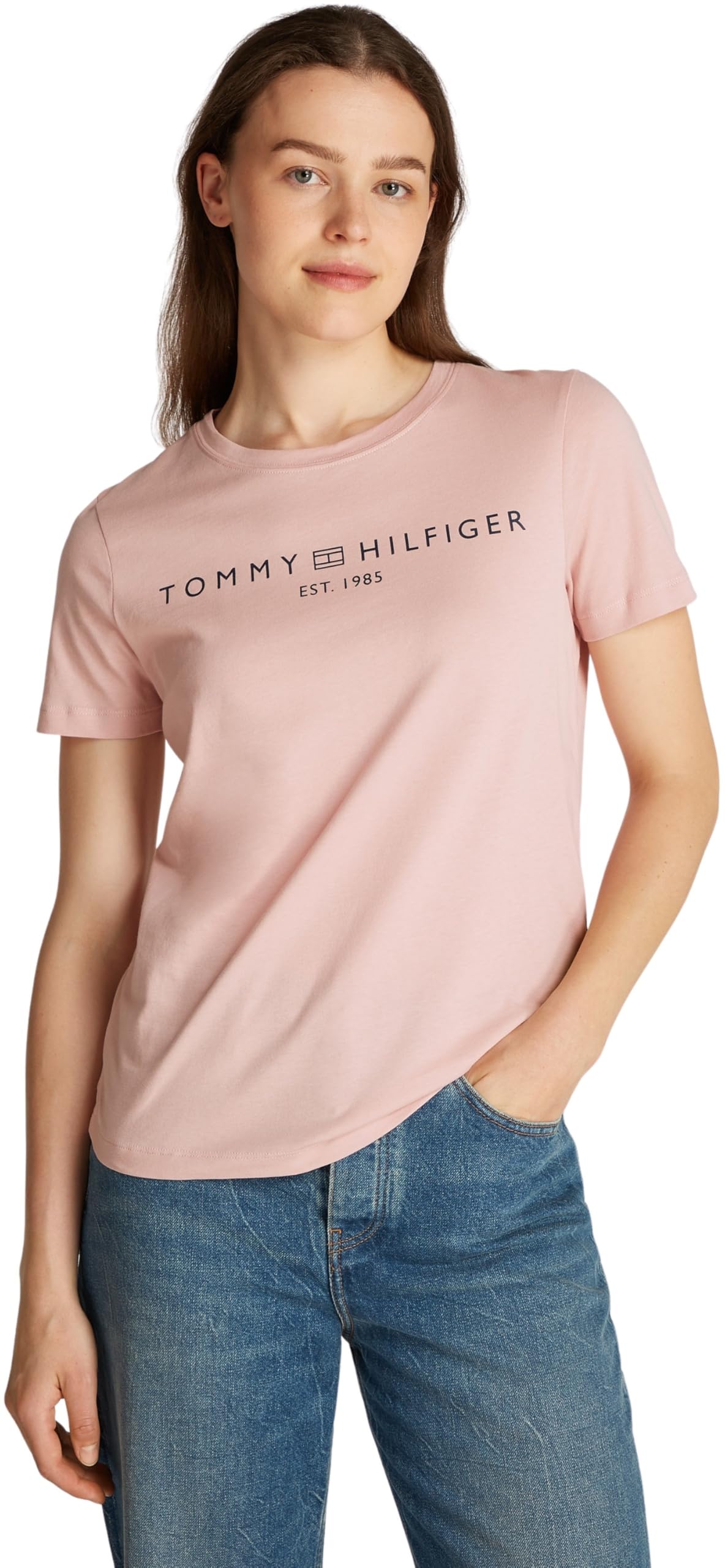 Emmalise - T-shirt A Maniche Lunghe Con Scollo Rotondo Da Donna, Taglie