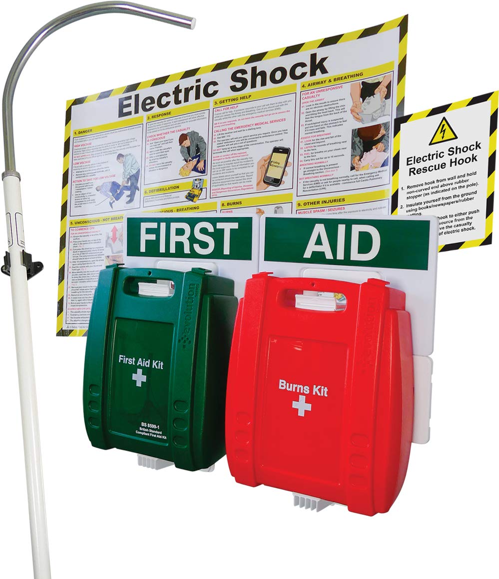 Safety First Aid Evolution Electric Shock Rescue Point Fully Stocked
