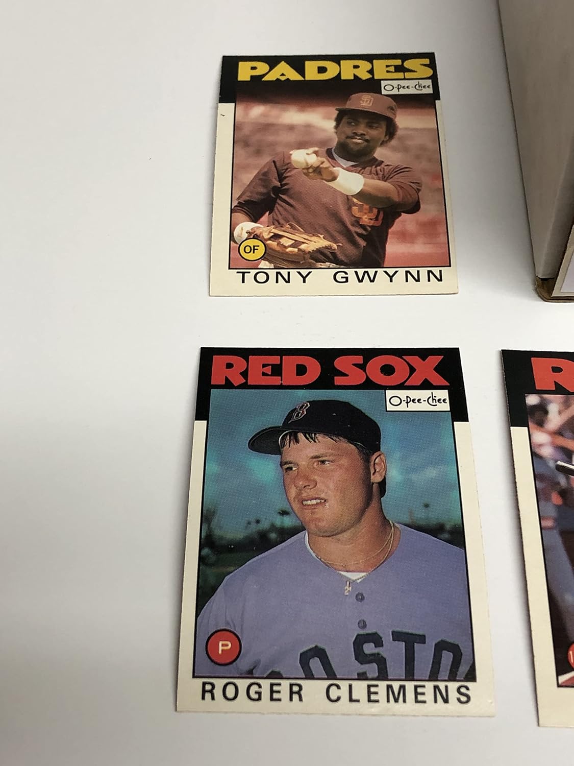 1986 O-PEE-CHEE BASEBALL COMPLETE SET (1-396) with Rose, Gwynn, Ripken cards