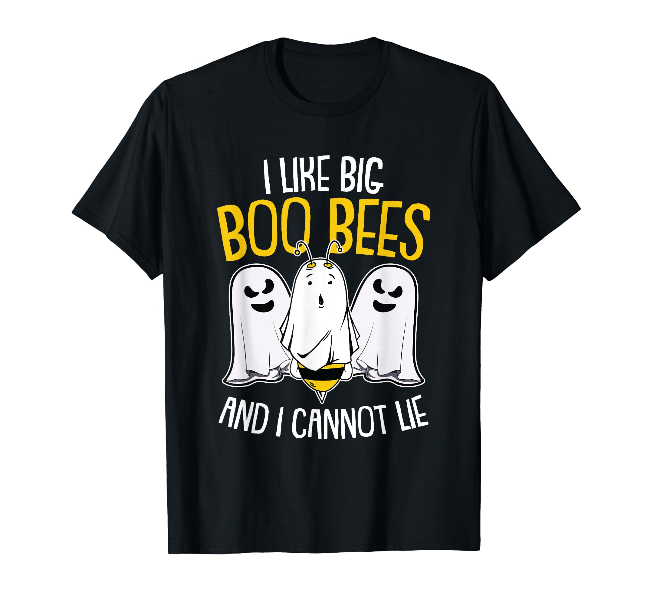 Halloween Costume Shirts Funny Humor Men GiftsI Like Big Boo Bees Lazy DIY Halloween Costume Pun Humor Men T-Shirt