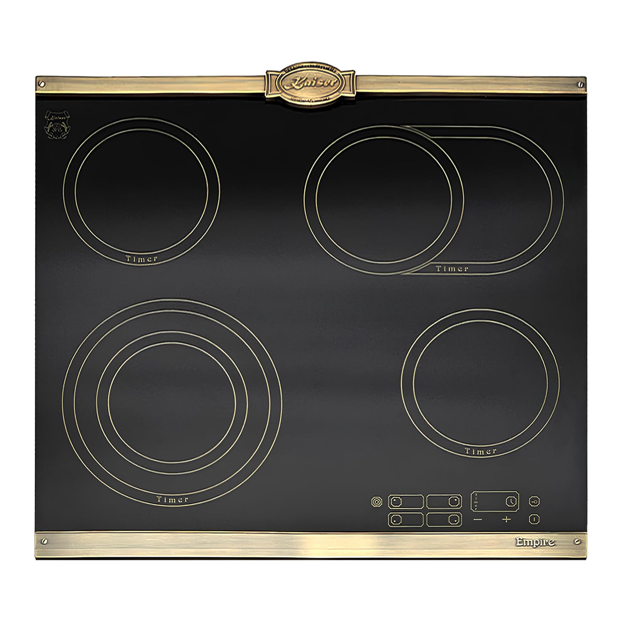 Kaiser Empire KCT 6185 Em ekskluzywna płyta kuchenna Autarkers High Light z ceramiki szklanej, 60 cm