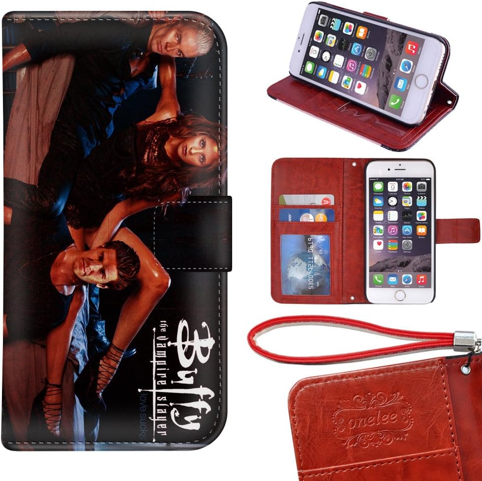iPhone 6 6S Plus Wallet Case[5.5 inch], Customize Factory TV Play Buffy the Vampire Slayer Premium PU Leather Case Wallet Flip Stand Case Cover for iPhone 6 6s Plus with Card Slots
